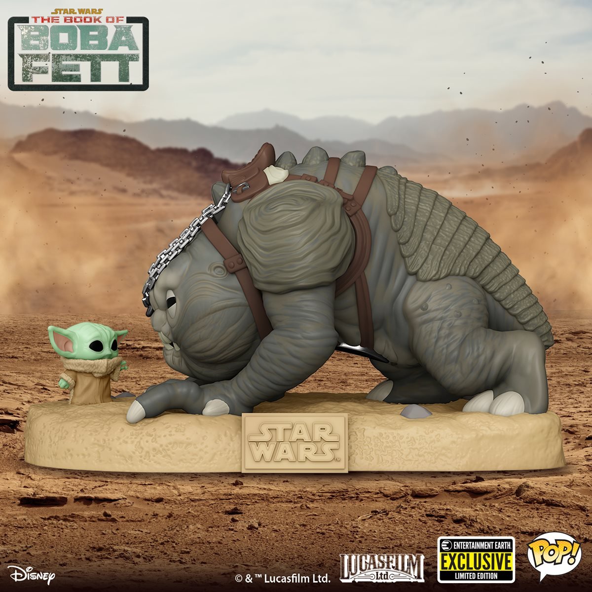 jbtoys's tweet photo. 再入荷！

Disney+ 
#スターウォーズ
#ボバフェット／The Book of Boba Fett

#グローグー がフォースで
#ランコア を手なずけるシーンを再現した
DX #ファンコポップ です。

日本未発売！

https://t.co/exzbSP9EbH @jbtoys #storesjp #マンダロリアン https://t.co/WyjBfAUkMT