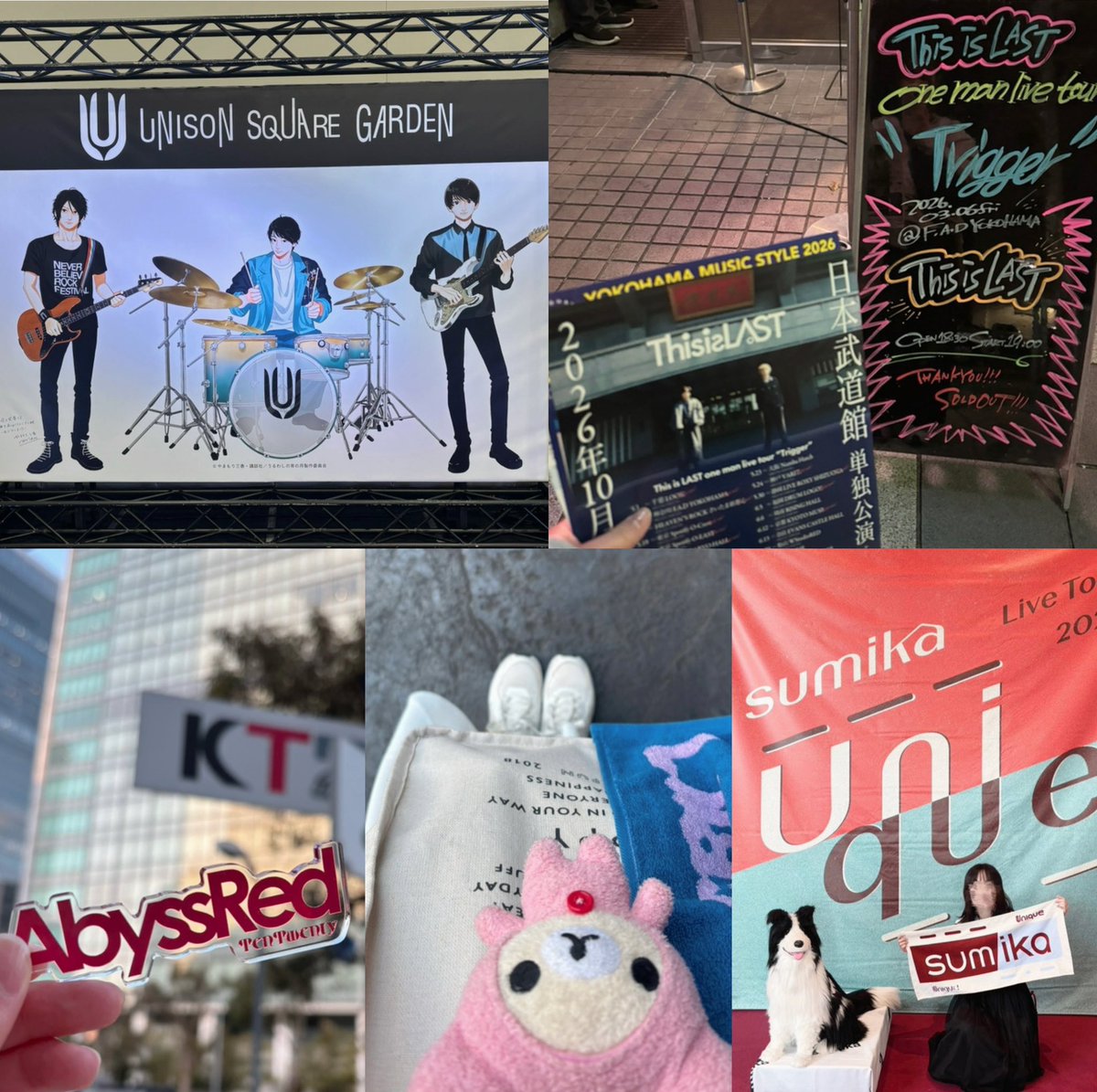 __smdnn's tweet photo. 2026上半期❕
大好きなアーティストたちのライブに色々行けて大満足の期間でした！！！
これからも土日を有効活用してたくさん会いに行きます🫶🏻🎶 https://t.co/Lk8sIuTZYx