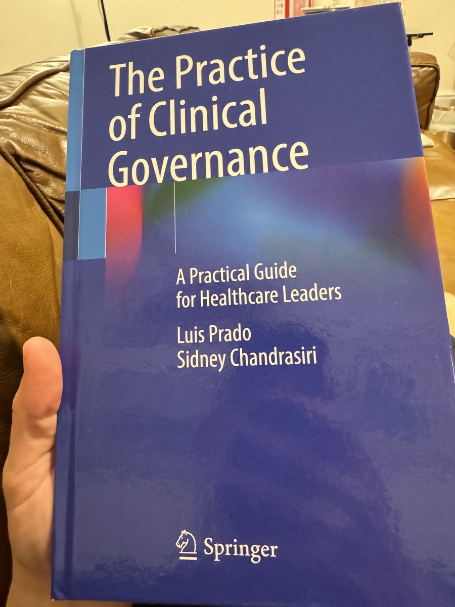 RMorrowPath's tweet photo. V excited to have my hands on this book! Looking forward to more learning #nerdalert #governance #RACMA @PathologyRCPA https://t.co/rDQ5oCdQy5