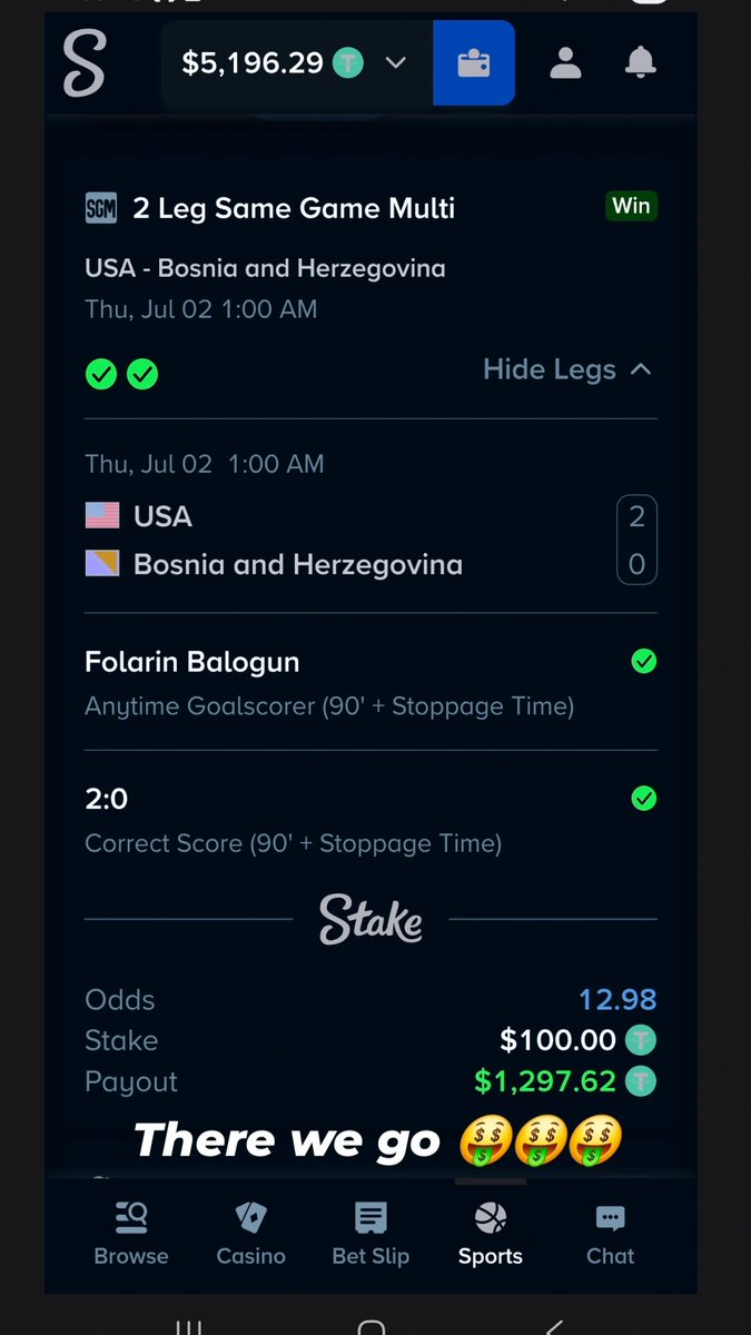 DCampion_'s tweet photo. Not a bad sight to wake up to! 🤑🤑 

Reply with your predictions for the Spain vs Austria match! 🇪🇸🇦🇹

(Like + RT)

1 Person who gets the result correct will win $20 USDT!

Entries Close at Kick-Off, Will pick the winner after the game 💚

#WorldCup #SpainAustria #Spain #Austria #Acca