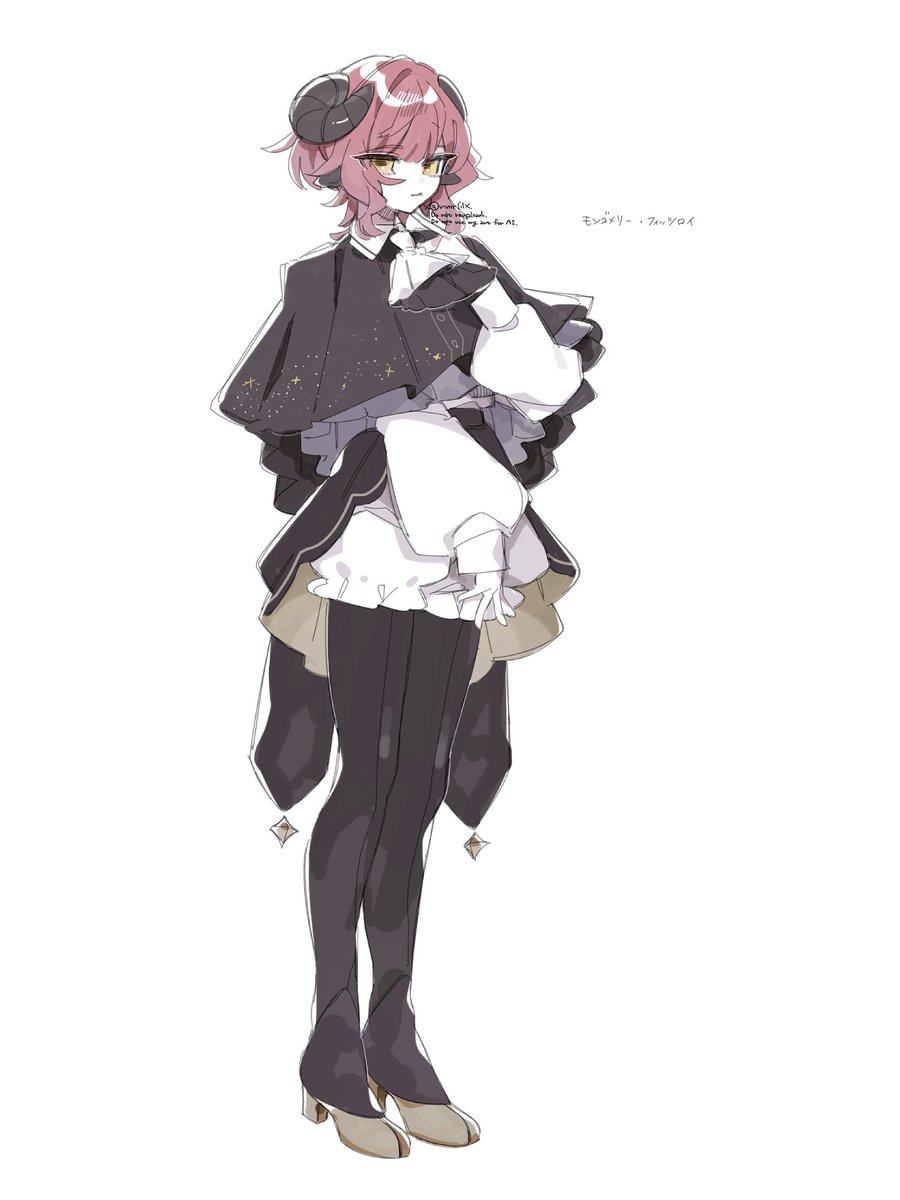 nmrlilx's tweet photo. 自創作だし清書前だけど立ち絵を見てもらう https://t.co/0cac1Cu5od