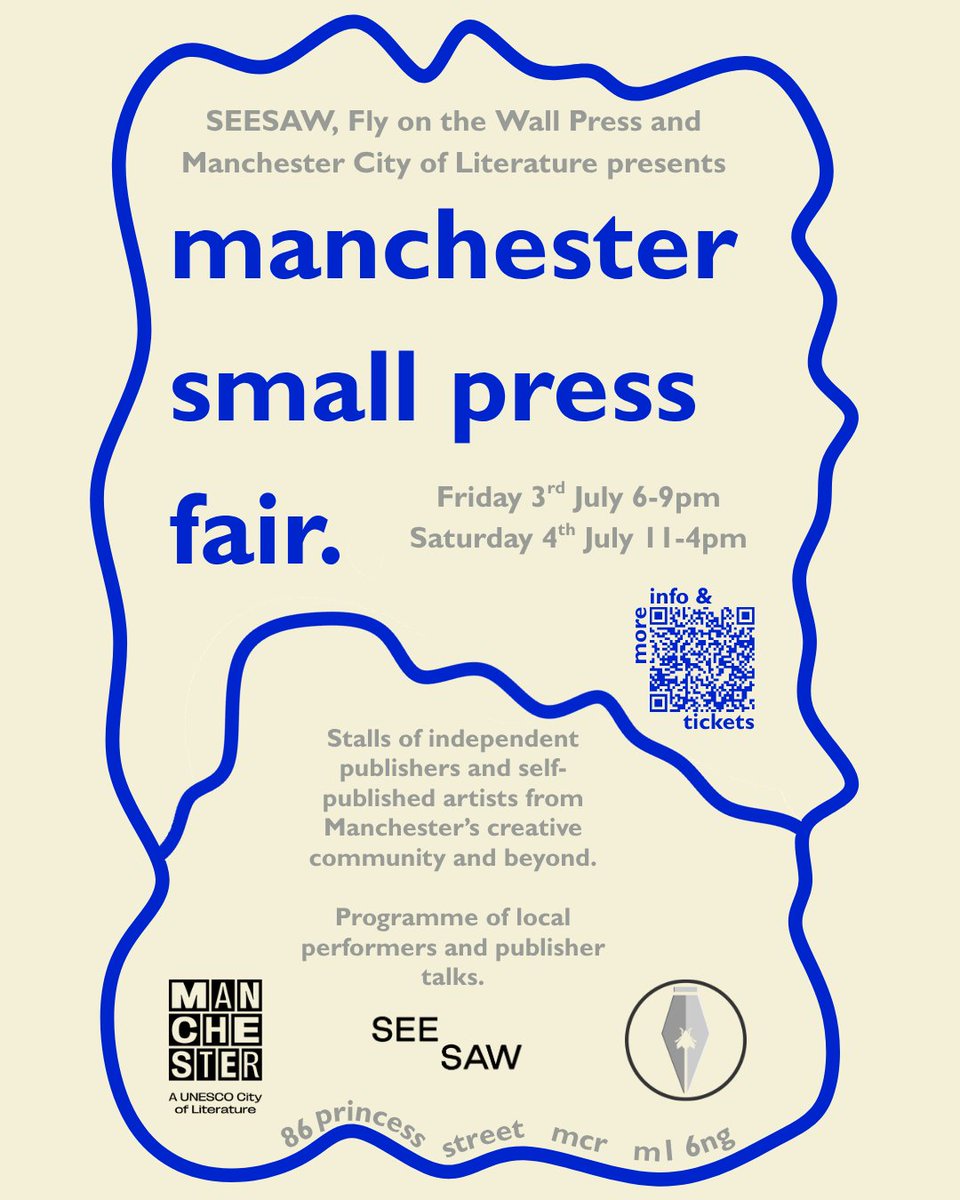 northodoxpress's tweet photo. Tomorrow and Saturday we'll be in Manchester for the Small Press Fair! There are a host of brilliant publishers and artists attending, author talks, signings and just a celebration of all things creative!

Come on down if you can, it's sure to be a cracking couple of days 😍 https://t.co/FUggV01e48