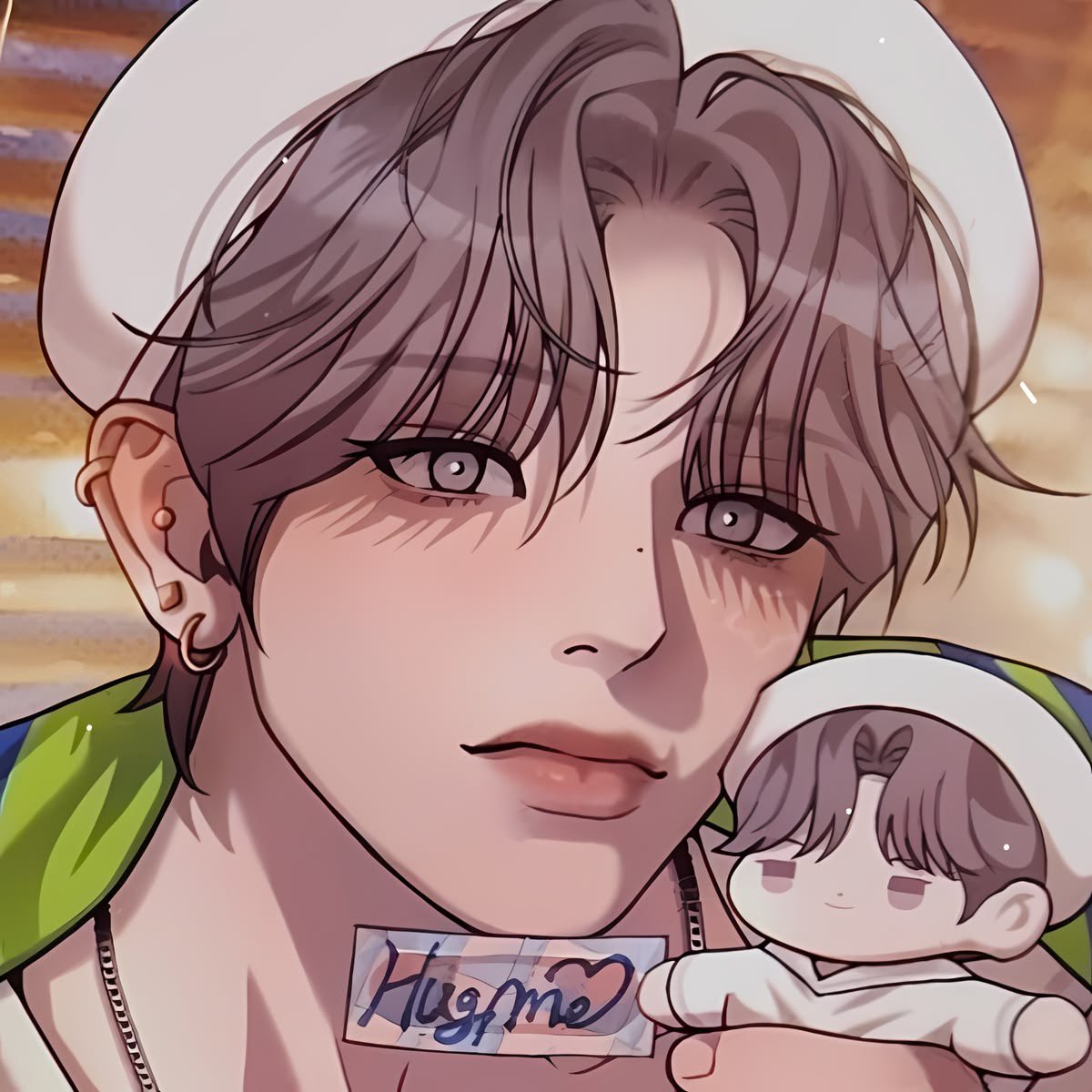 coralpeachs's tweet photo. the wolf                                        his bunny https://t.co/RcEWvgqqZC