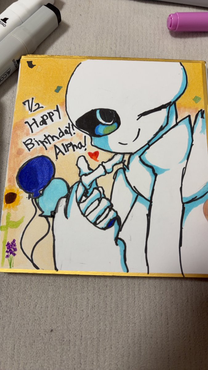 ch1ba_nashi's tweet photo. 𝐇𝐚𝐩𝐩𝐲 𝐁𝐢𝐫𝐭𝐡𝐝𝐚𝐲!!

左下何

#7月2日はアルファサンズの誕生日
#alphasans https://t.co/pRm6bQnMPA