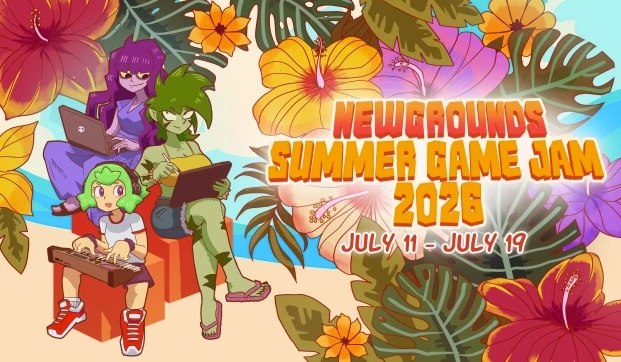 Craftpix is proud to sponsor #Newgrounds Summer Game Jam 2026