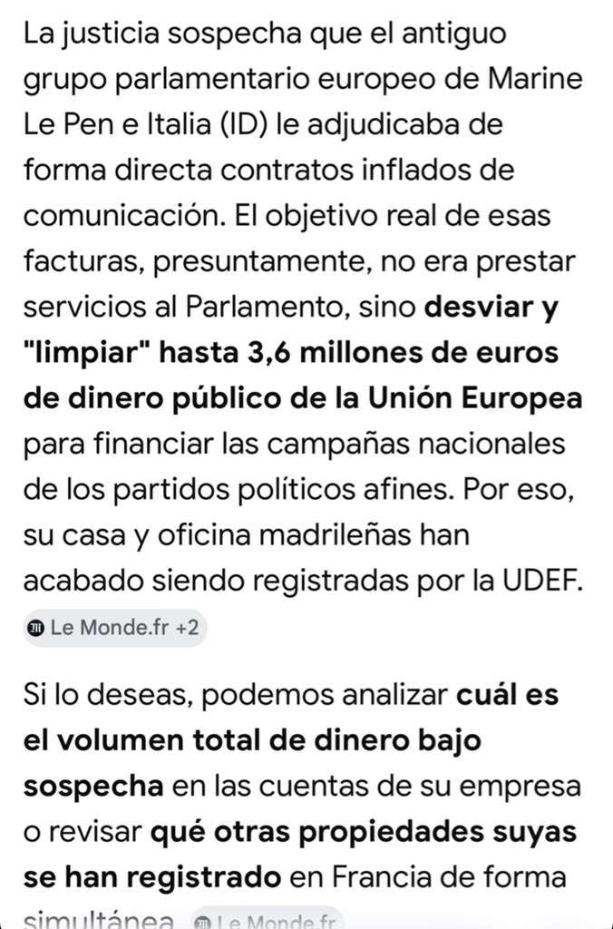 maye_chat144's tweet photo. Levantando alfombras 卐

El registro coordinado por la Fiscalía Europea (EPPO) en Madrid tiene como principal objetivo al empresario francés Paul-Alexandre Martin. https://t.co/5ZfcfQQZLD