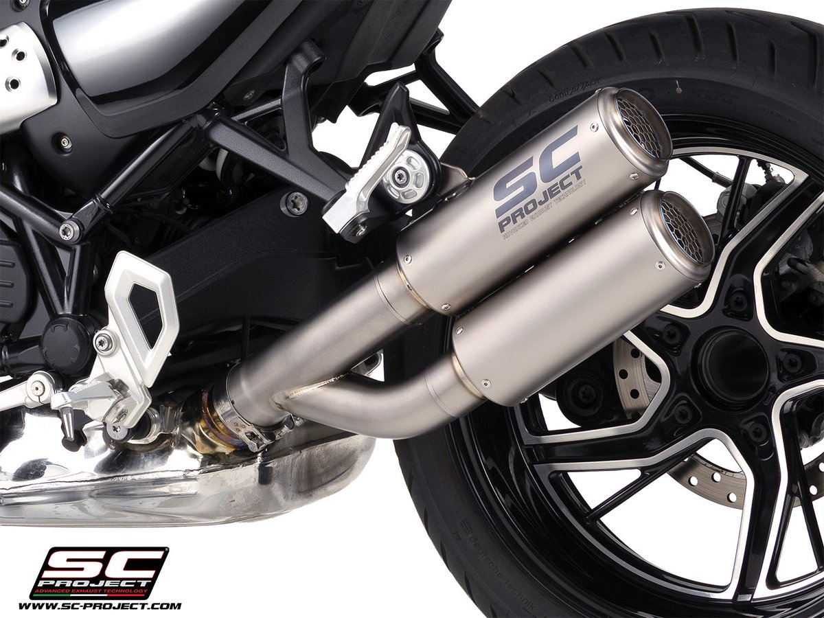 SC-PROJECTからBMW R 12 nineT用「CR-T ツイン」スリップオン