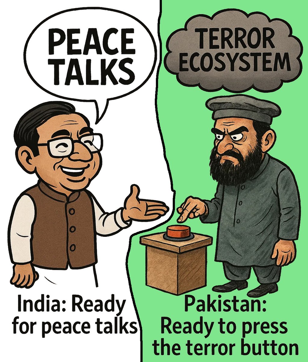 squeezer786's tweet photo. Peace frameworks are weakened when one side uses terrorism as leverage. Pakistan must end this contradiction before seeking credible dialogue. #ShimlaAgreement1972 https://t.co/yev2xdlEyR