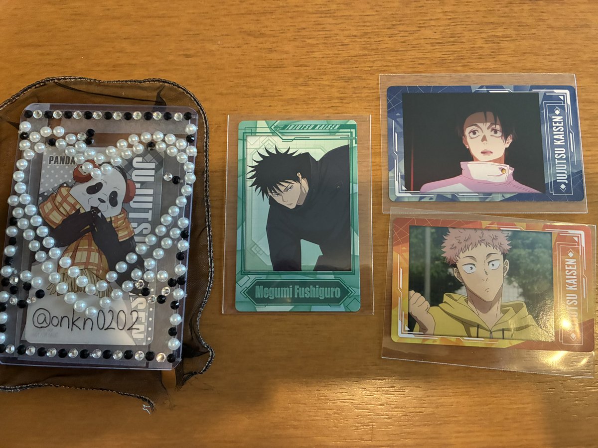 onkn0202's tweet photo. 【交換】呪術廻戦　スナップカード4 SNAPCARD

譲：虎杖、伏黒、乙骨

求：同弾パンダ

📮郵送交換 https://t.co/i2pKgGrjrN