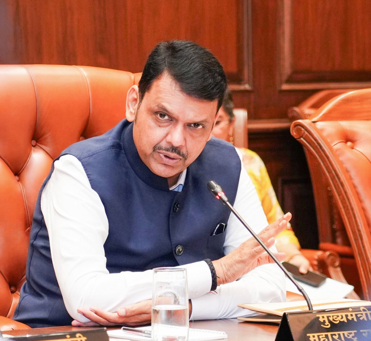 CMOMaharashtra's tweet photo. 🔸CM Devendra Fadnavis chairs the 52nd meeting of the Maharashtra State Tribes Advisory Council. 
Minister Dr. Ashok Uike, Minister Narhari Zirwal, Members of the State Legislature and senior officials were present. 

🔸मुख्यमंत्री देवेंद्र फडणवीस यांच्या अध्यक्षतेखाली महाराष्ट्र राज्य जनजाती सल्लागार परिषदेची 52 वी बैठक. 
यावेळी मंत्री डॉ. अशोक उईके, मंत्री नरहरी झिरवाळ, इतर आमदार व वरिष्ठ अधिकारी उपस्थित होते. 
 
🔸मुख्यमंत्री देवेंद्र फडणवीस इनकी अध्यक्षता में महाराष्ट्र राज्य जनजातीय सलाहकार परिषद की 52वीं बैठक। 
इस अवसर पर मंत्री डॉ. अशोक उईके, मंत्री नरहरी झिरवाल, विधायकगण एवं वरिष्ठ अधिकारी उपस्थित थे। 

🕛 12.05pm | 2-7-2026📍Vidhan Bhavan, Mumbai | दु. १२.०५ वा. | २-७-२०२६📍विधान भवन, मुंबई. 

@Dev_Fadnavis @drashokuike_mla @Narhari_Zirwal
#Maharashtra #DevendraFadnavis #TribalDevelopment