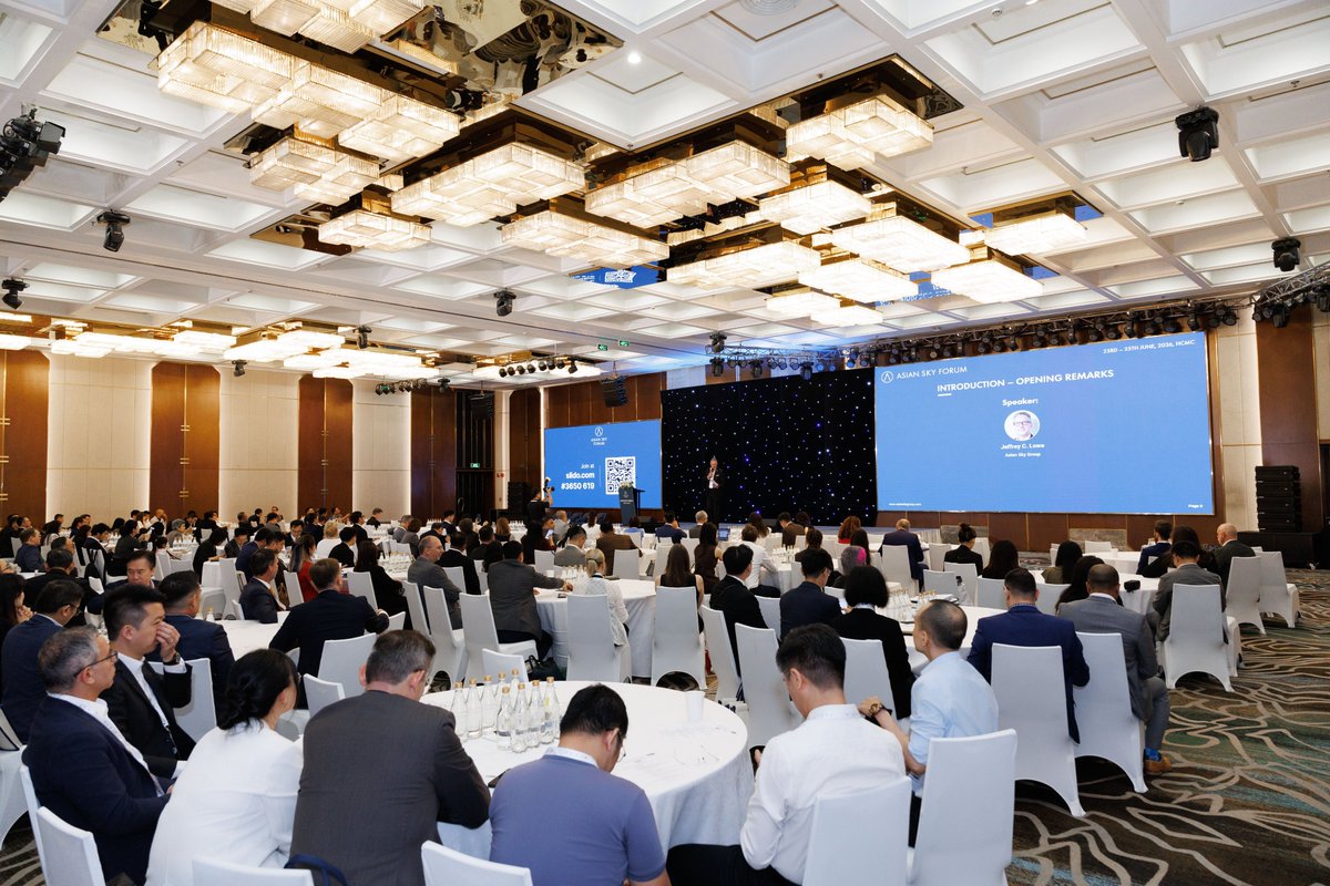 asianskygroup's tweet photo. The Asian Sky Forum 2026 was a tremendous success!

Exactly 300 business aviation professionals joined us in Ho Chi Minh City for two full days of engaging panel sessions and two evening cocktail receptions.

You can view all the photos here: https://t.co/HC7xPGrnK3 https://t.co/VF3Ib3M0DS