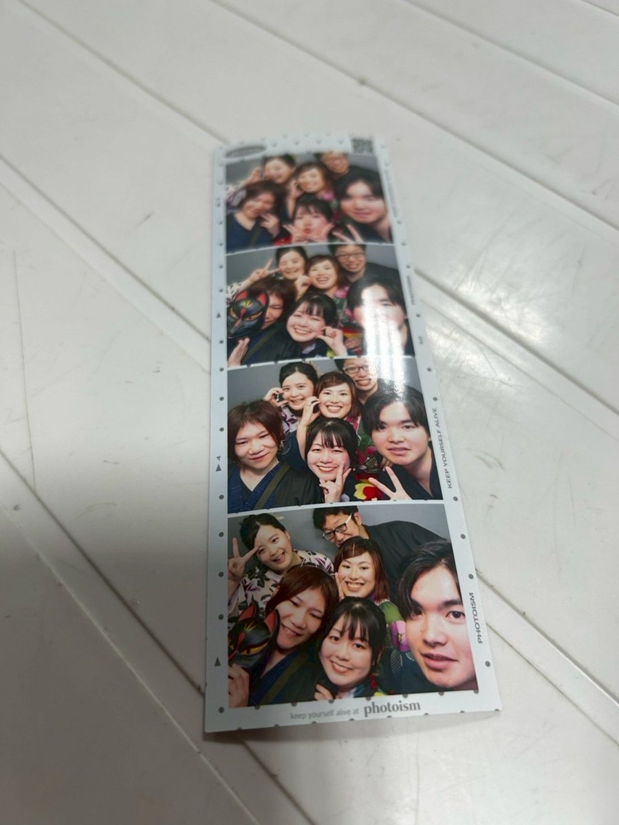 kabuto_2007's tweet photo. 月一開催！風舞人の宴🍺
今月は浴衣宴〜🍉💕
プリクラ撮って解散しました(*´ω｀*) https://t.co/nEq4je3CQy