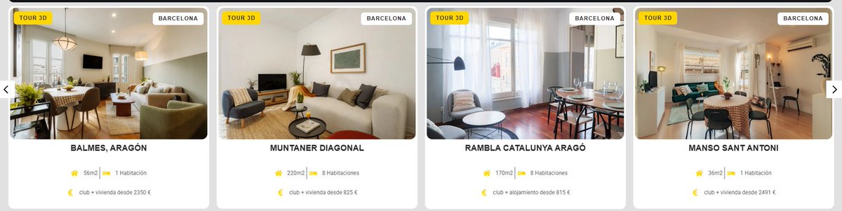 josep_moragas's tweet photo. A destacar que Aticco no només té coworkings: també té una empresa de colivings que especula amb centenars d'habitacions. 

Tot a preus desorbitats que es mouen entre els 800-1000€ per tot Barcelona. A més, amb contractes de lloguer fraudulents que se salten el topall https://t.co/ci2w6G1ceo