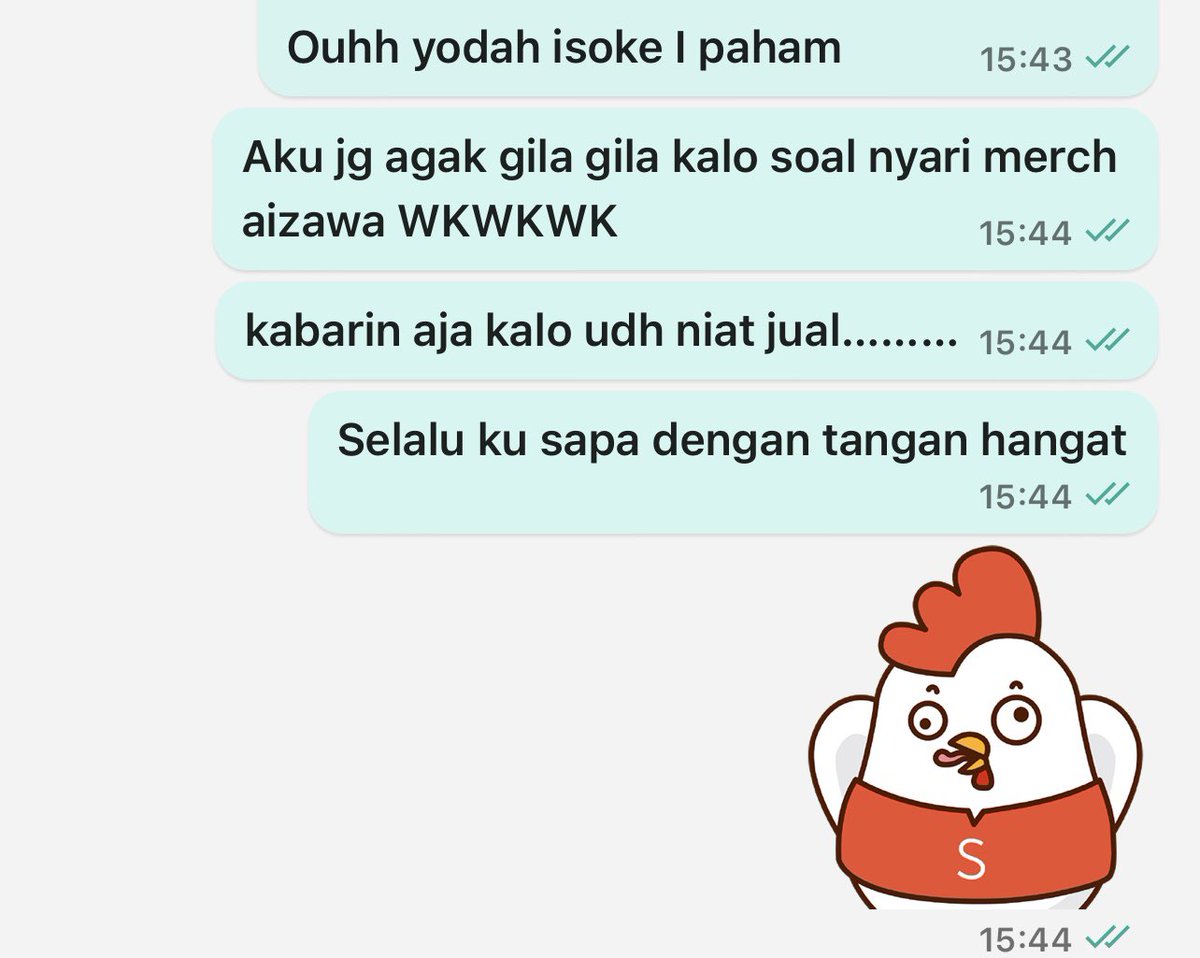 13vmbleBree's tweet photo. Semua seller merch aizawa akan jadi temenku https://t.co/ctiy8nuojC