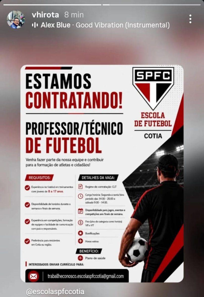 prmalaoficial's tweet photo. A gestão de Osmar Stabile é uma zona. Vinícius Hirota, gerente de esportes terrestres, trabalha no Corinthians e está fazendo publicação de contratação para o São Paulo?
 
Esses amigos do Okabe são lamentáveis. https://t.co/pOMeecywUV