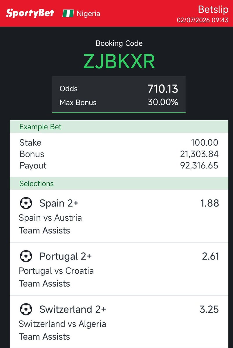 akolawoleire67's tweet photo. Billionaire project 
Team Assist market 💸⚽ 
Word cup only 

                 CODE 👉 ZJBKXR // TQP75Z

REPOST REPOST REPOST 🫵🫵🫵 https://t.co/60KCZelSbT