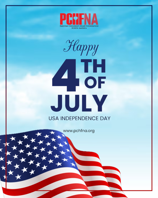 pchfna's tweet photo. Celebrating the spirit of freedom &amp; compassion on #4thOfJuly2026. To our supporters across the #USA, thank you for being a part of our journey to save the lives of children suffering from #CHD in Pakistan. Happy #IndependenceDay! #IndependenceDay2026 #PCHFNA
@captainmisbahpk https://t.co/hfe4s0e8Jv