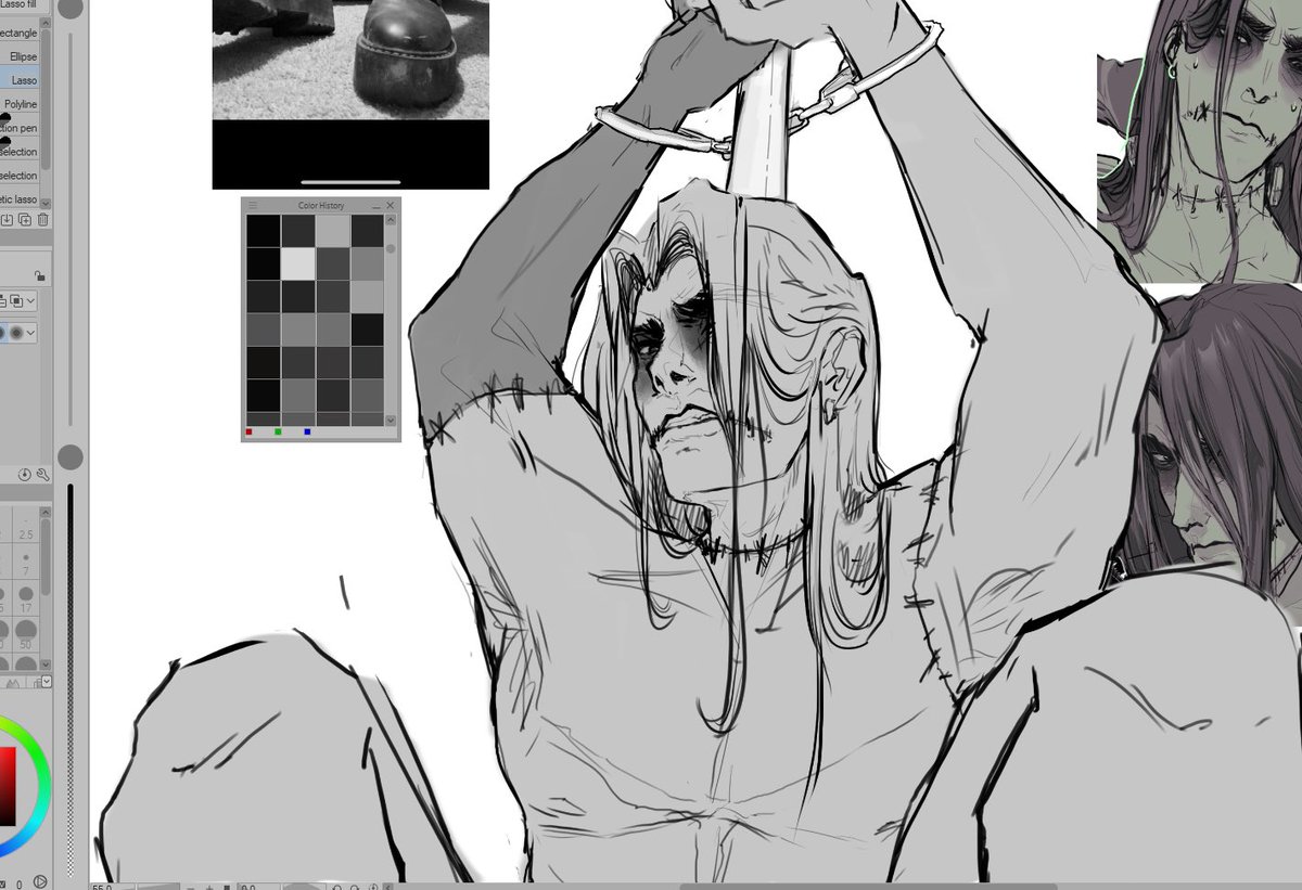 M4NE4TERX's tweet photo. first time attempting to draw while drunk lol i don’t kno how to feel about it… also i traced a pic of myself for the pose #ethicalLaziness https://t.co/DUhDugi3HB