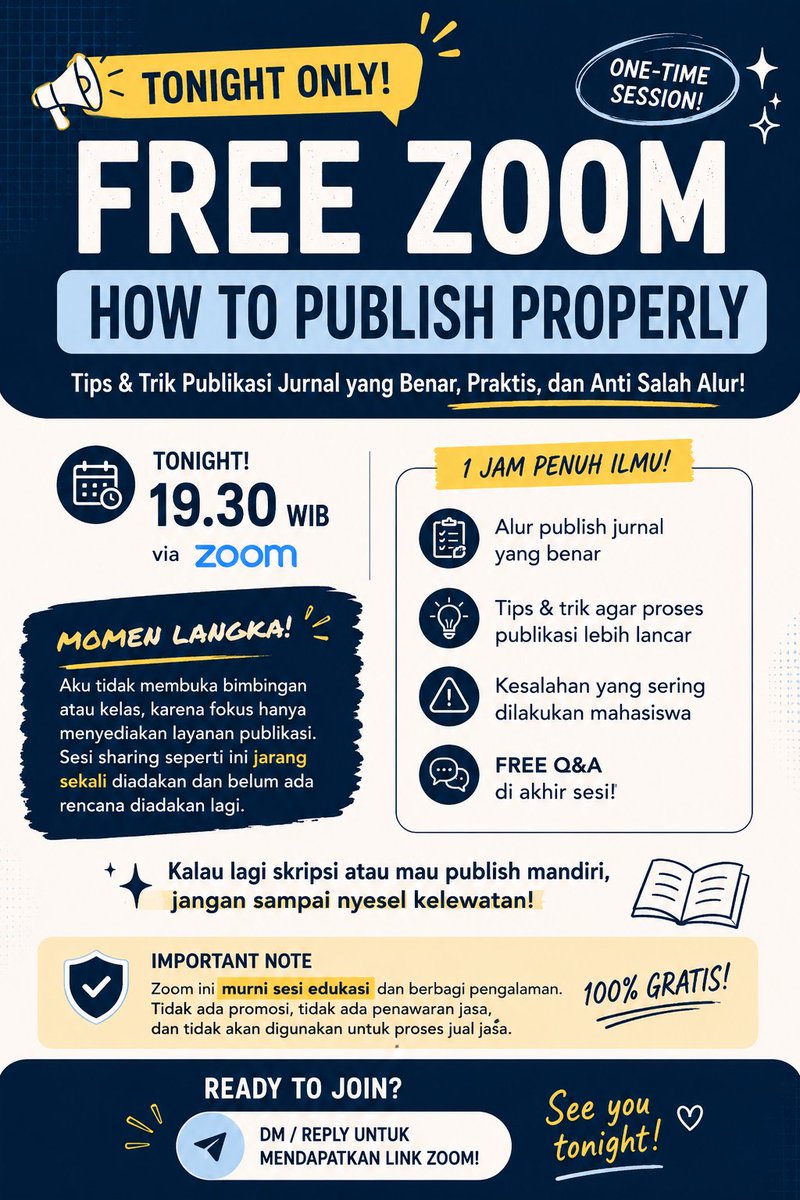 dreamycake12's tweet photo. https://t.co/o5yaHNijmk

#zonauang #publishjurnal #jurnalsinta https://t.co/KURkefk2i8