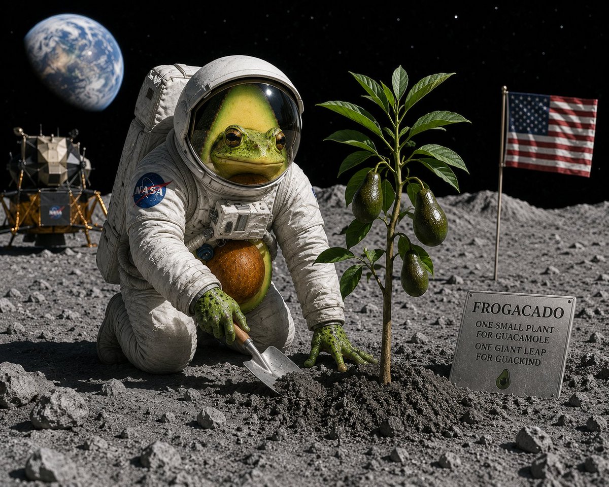 FrogacadoPF's tweet photo. planting seeds for the future.

$frogacado https://t.co/ailv3Y9U2O