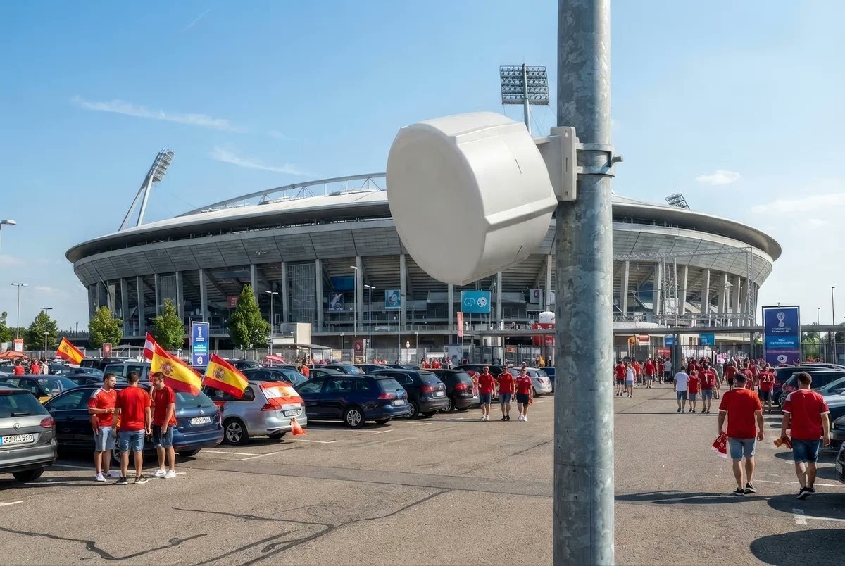 VariaStore's tweet photo. Wenn Spanien auf Österreich trifft, wird es spektakulär! Heute Abend wird es bei der Fußball-WM 2026... #Netzwerk #InternetländlicherRaum #LTECat.7 #LTERichtantenne #OutdoorLTERouter #RouterOS #SXTRR11eLTE7 #WM2026 #Optional https://t.co/jDL6dYLLrq