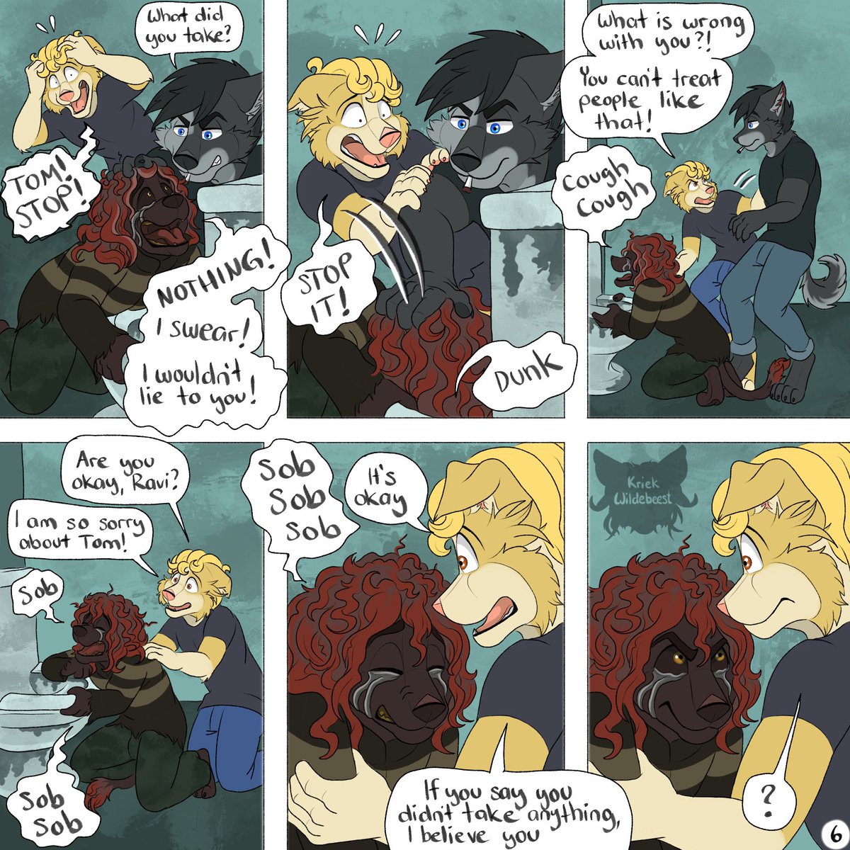 KriekWildebeest's tweet photo. Chapter 7 page 6 https://t.co/ceGaKjOnw8