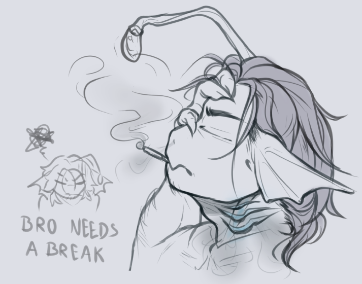 Shyren_DL's tweet photo. He´s gonna need new gills after so many cigarretes #sebastianSolace #robloxpressure https://t.co/lO9ghEbiGa