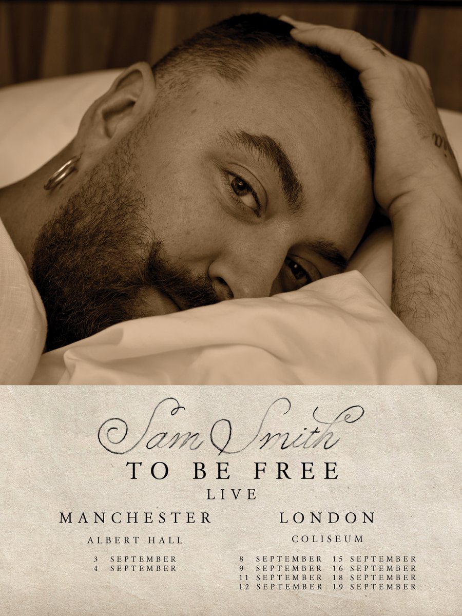 SAM SMITH tweet media