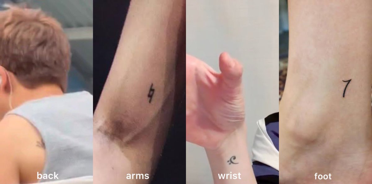 taesl0ver's tweet photo. namjoon has some of the hottest tattoo placements https://t.co/KKsWtE3IXx