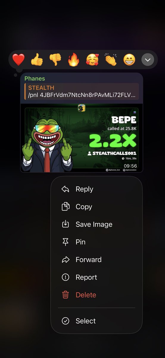 stealthcalls's tweet photo. 2.2x profits on $BEPE
Sending 
CA

4JBFrVdm7NtcNn8rPAvMLi72FLV1EUWCLCqvpTmrpump https://t.co/8IhPJpnHhx