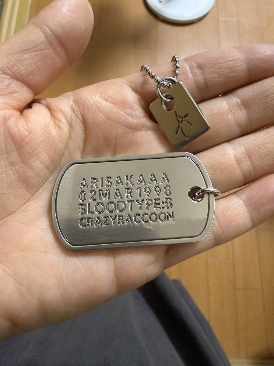 azz8er's tweet photo. ใใใใใใใฎใใใฐใฟใฐGETใ ใโค๏ธ
#Arisakaaa
#crazyraccoon
#DOGTAG https://t.co/AFrbpCcjng