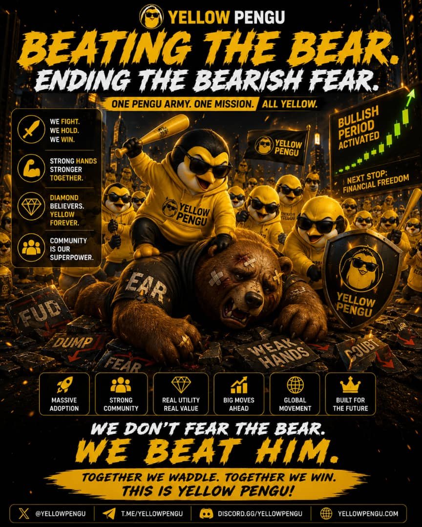 Yellowpengun's tweet photo. @6az___ Yellow pengu on Bsc 🔥🔥🔥 
$yengun as ticker https://t.co/gGZQplbUxi