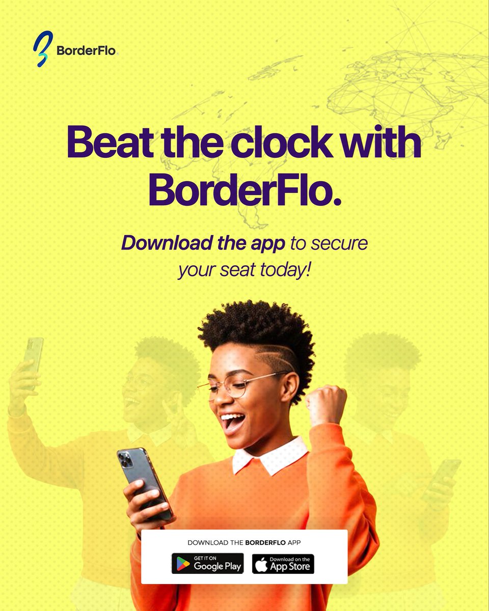 UseBorderFlo's tweet photo. Congrats on your admission! 🎉 Don't let slow bank transfers risk your spot.
Use BorderFlo to pay your tuition and acceptance deposits instantly.
Click the link in our bio to download the app and secure your seat today! 🕒
#BorderFlo #StudyAbroad https://t.co/Py4ATk59Wi