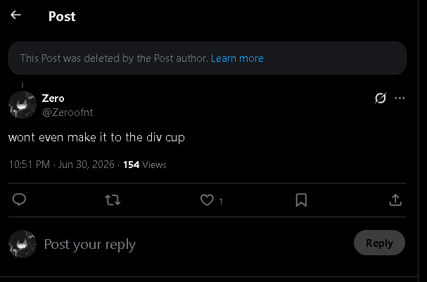 Zero tweet media