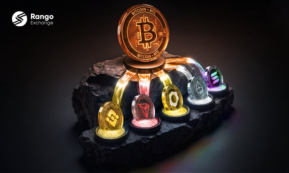 RangoExchange's tweet photo. From $BTC 2026 hype peak at $96.9K to its $60.9K capitulation low, where did all that money flow? 👀

Between Jan 15 and Jun 6, 2026, as #Bitcoin retraced from its cycle high to its local bottom, ~200M flowed from BTC into other crypto assets. Excluding stablecoins and wrapped tokens, the destination of that capital tells a clear story.

Beyond Ethereum's dominance with over 60% of all flows, capital also rotated into $BNB, $SOL, $TRX, $PAXG!

Risk-off hedging and profit rotation into majors?🧐