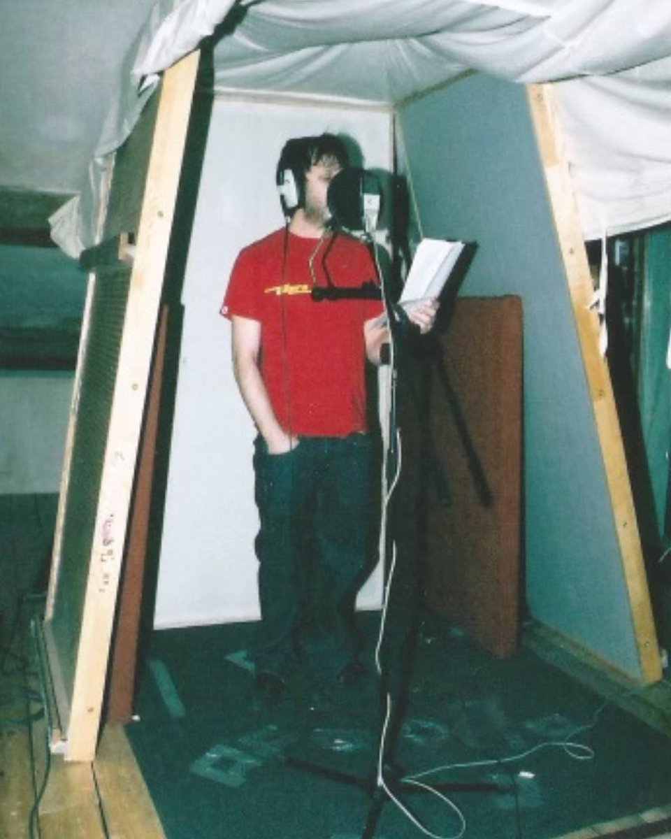 Lightning_Seeds's tweet photo. Finishing off the lyrics for 'Song For No One' and recording them at Elevator Studios, Liverpool. https://t.co/RAHJOuycEE