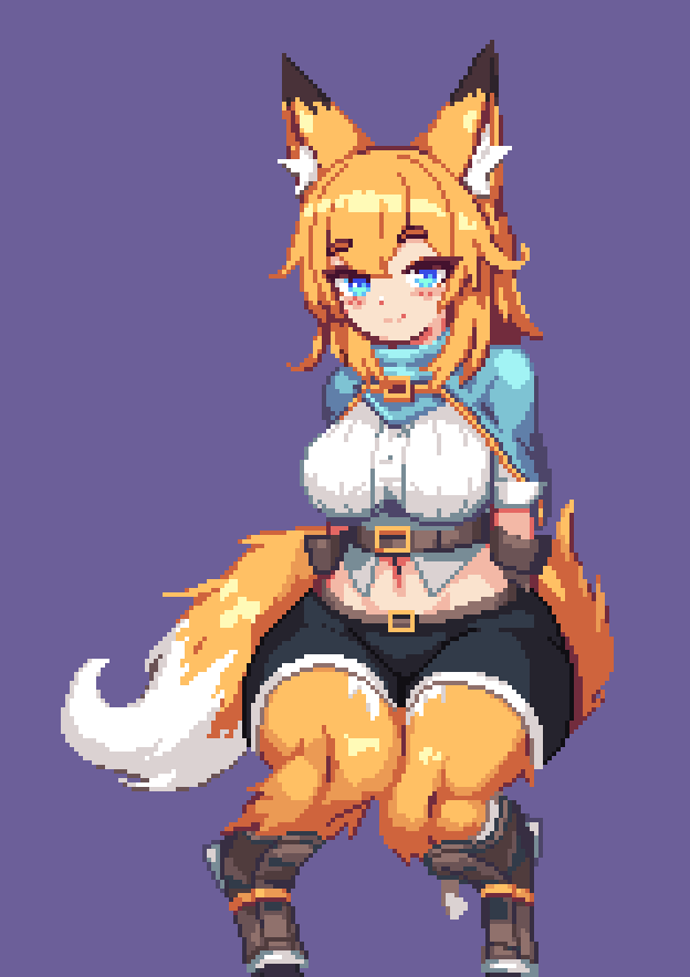 Zielach_'s tweet photo. just one more character from that game i was making a while back: #pixelart #art https://t.co/VAnBPJSk0I