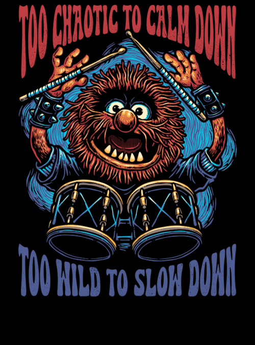 qwertee's tweet photo. "Calm Down Slow Down" for just 12hr more on https://t.co/PrRul7wbSk RePost for chance at FREE TEE! https://t.co/P2QjentzHT