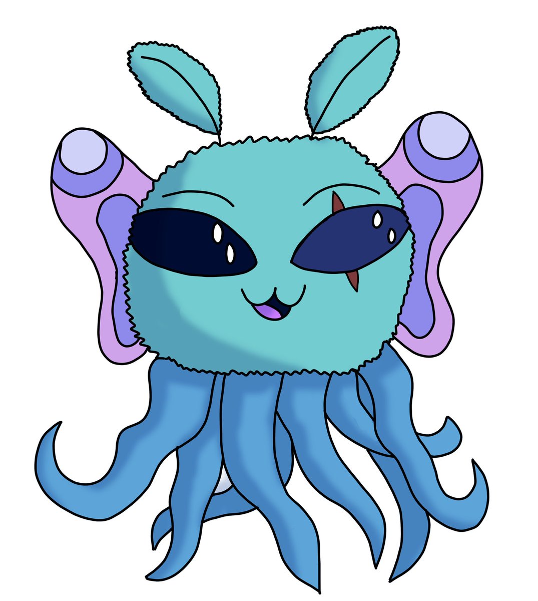 KeybladeML's tweet photo. @ChonkyLotus I’m was a warrior who got heavily injured and cursed after defeating a dark lord, saved by a moth goddess, and turned into a Mothtopus, as a result of her divine magic and the dark lord’s curse. But I’m happy nonetheless, starting fresh as the Keyblade MothLord! https://t.co/QesiC4n6pp