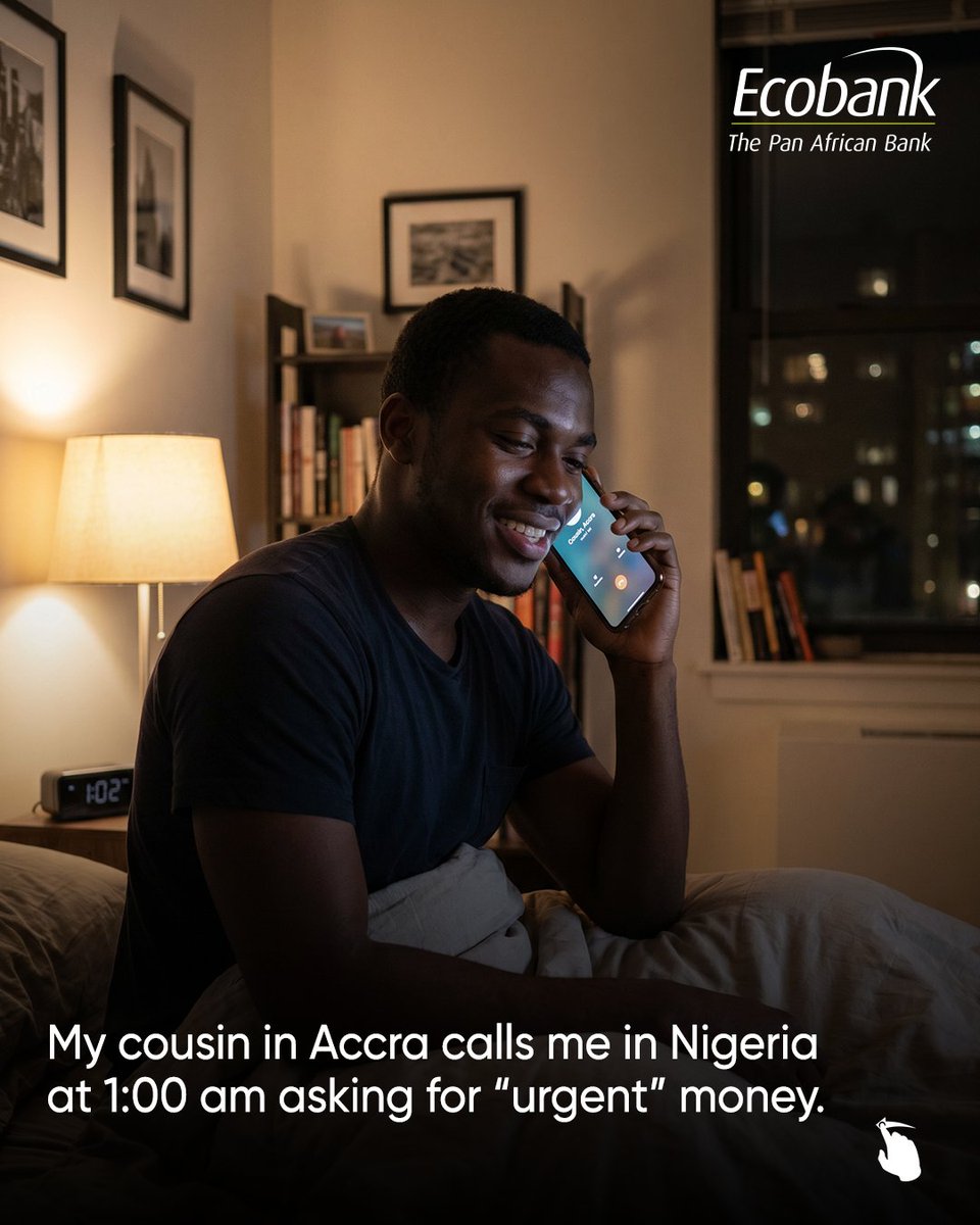 EcobankGhanaPLC's tweet photo. Even without an Ecobank account, you can still transact anywhere in Africa using an Xpress Cash token.
The only bank built for the way Africa moves money.
#Ecobank #EcobankDigital #OneScreen34Countries #BankingWithoutBorders https://t.co/nialSPWTok