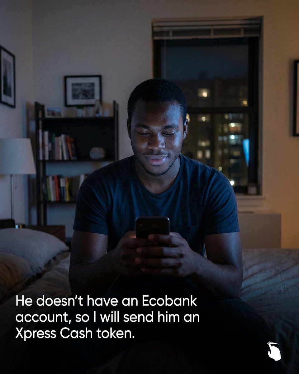 EcobankGhanaPLC's tweet photo. Even without an Ecobank account, you can still transact anywhere in Africa using an Xpress Cash token.
The only bank built for the way Africa moves money.
#Ecobank #EcobankDigital #OneScreen34Countries #BankingWithoutBorders https://t.co/nialSPWTok