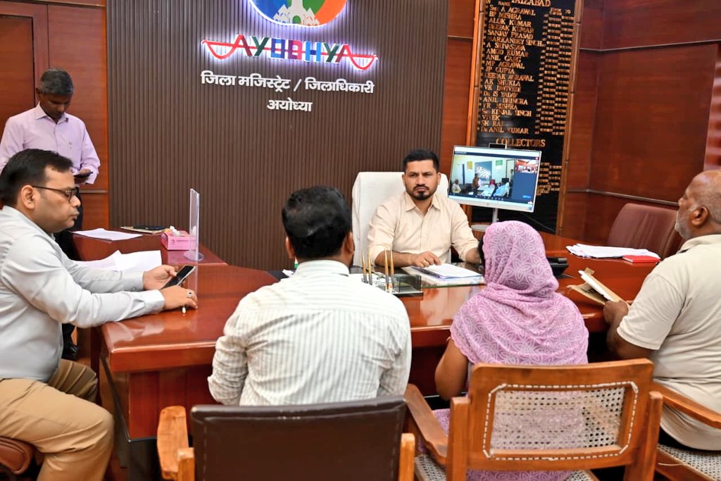 District Magistrate Ayodhya tweet media