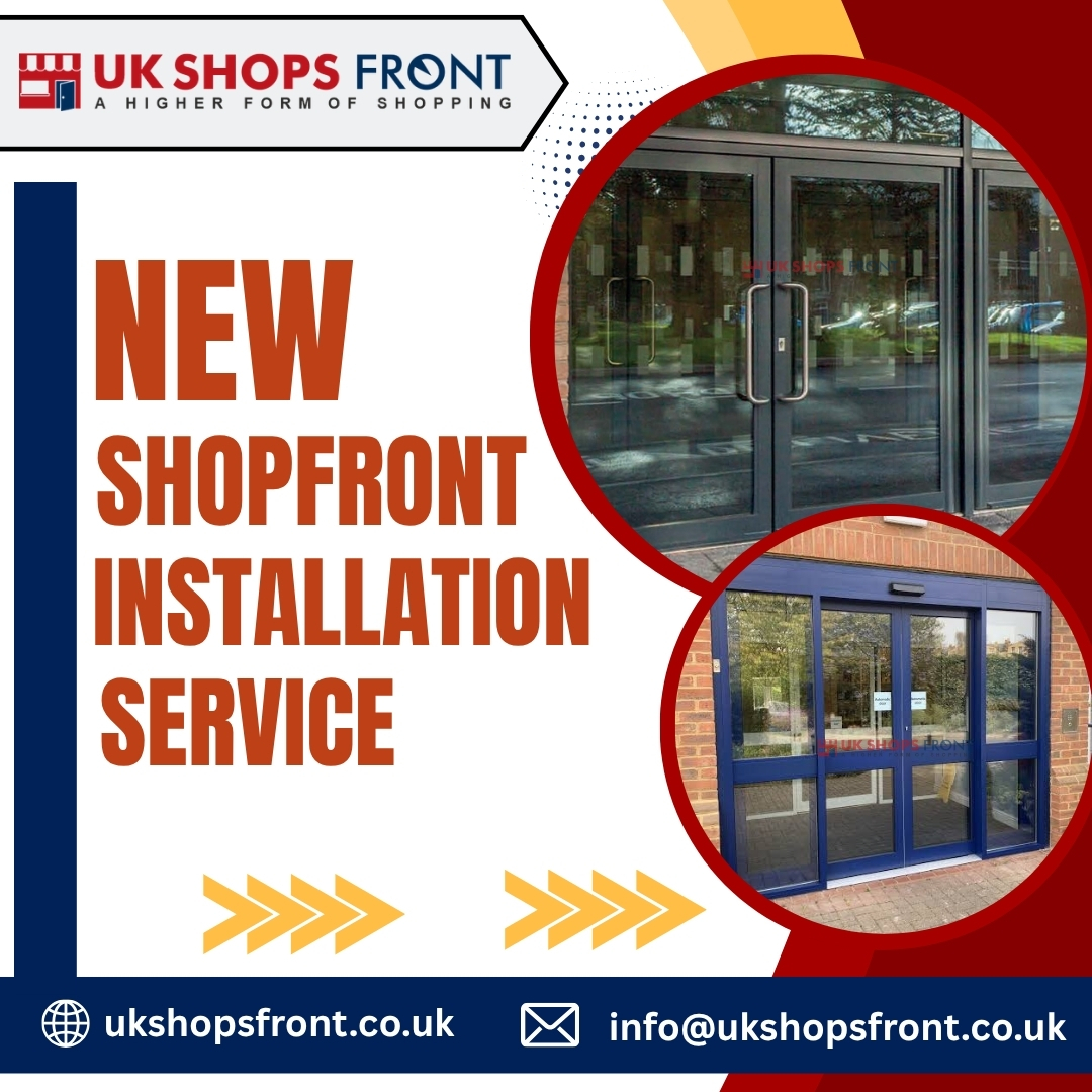 UkShopsfront's tweet photo. 👉Professional New Shopfront Installation Service delivers stylish durable entrances tailored to your business improving visibility security and customer appeal instantly!🛠️🏪
#ShopfrontInstallation #CommercialFitOut #StorefrontDesign #London
👉Website: https://t.co/LqNO1BFbcy https://t.co/JSRRKbECtq
