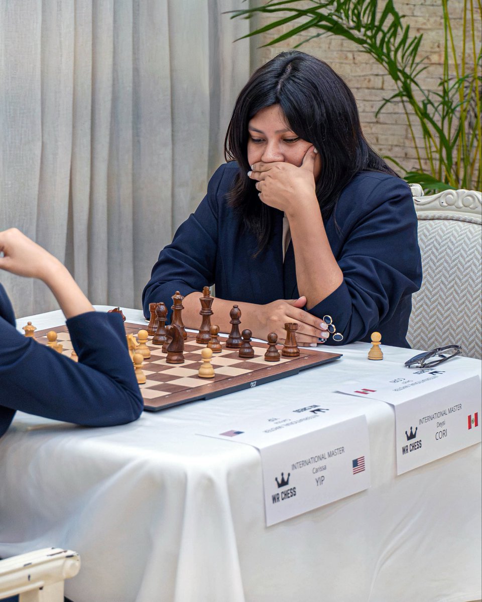 wr_chess's tweet photo. Not a single game dropped 🤩

Congratulations to IM @carissayipchess , winner of the WR Women’s Chess Tour 2026, Americas Leg, Rapid in Punta Cana, Dominican Republic 🏆

Carissa went through the entire knockout without dropping a game.

Blitz today, July 2. Same field, same players.