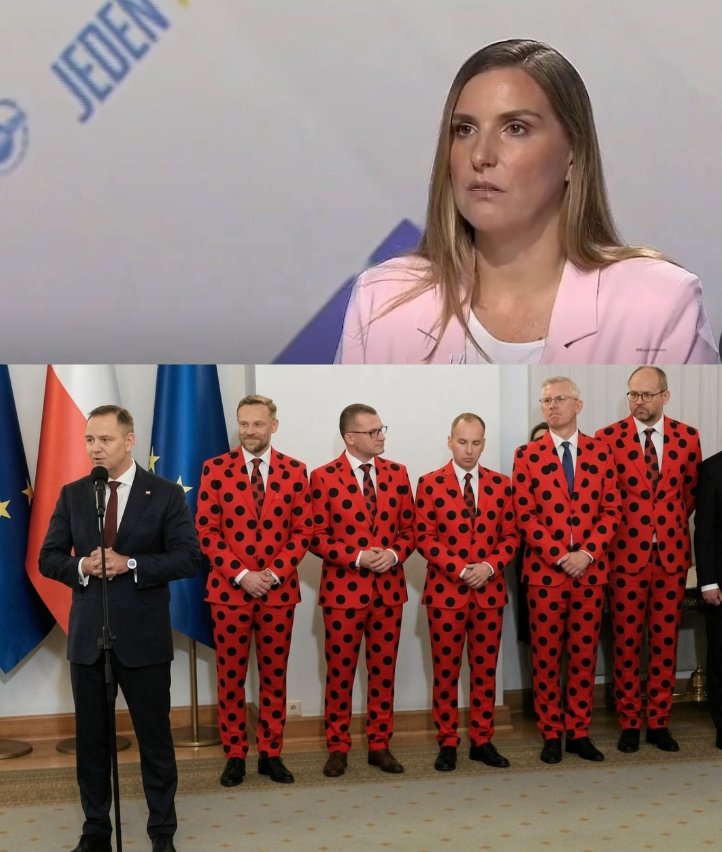 J74Jacek's tweet photo. Wiceminister Magdalena Sobkowiak: „Czasem jak słyszę te wypowiedzi doradców prezydenta, to mam wrażenie, jakbym była w grupie Biedronek w przedszkolu mojej córki.” 🤣🤣🤣 https://t.co/XrYHM5YDSE