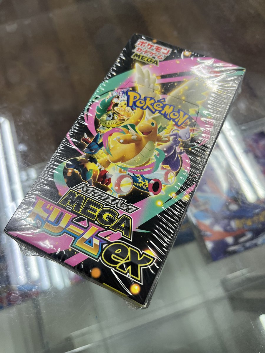 ポケモン MEGA ドリームEX 未開封 MEGAドリームex(未開封BOX)】お買い上げいただきました‼️ ありがとう