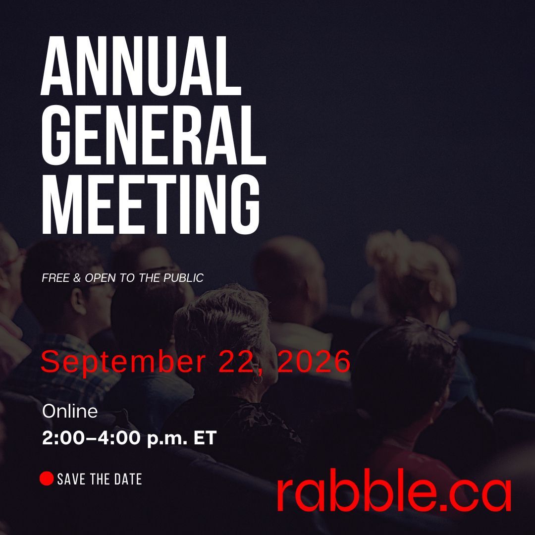 rabbleca's tweet photo. Save the date for our AGM! https://t.co/RELYMi3itl