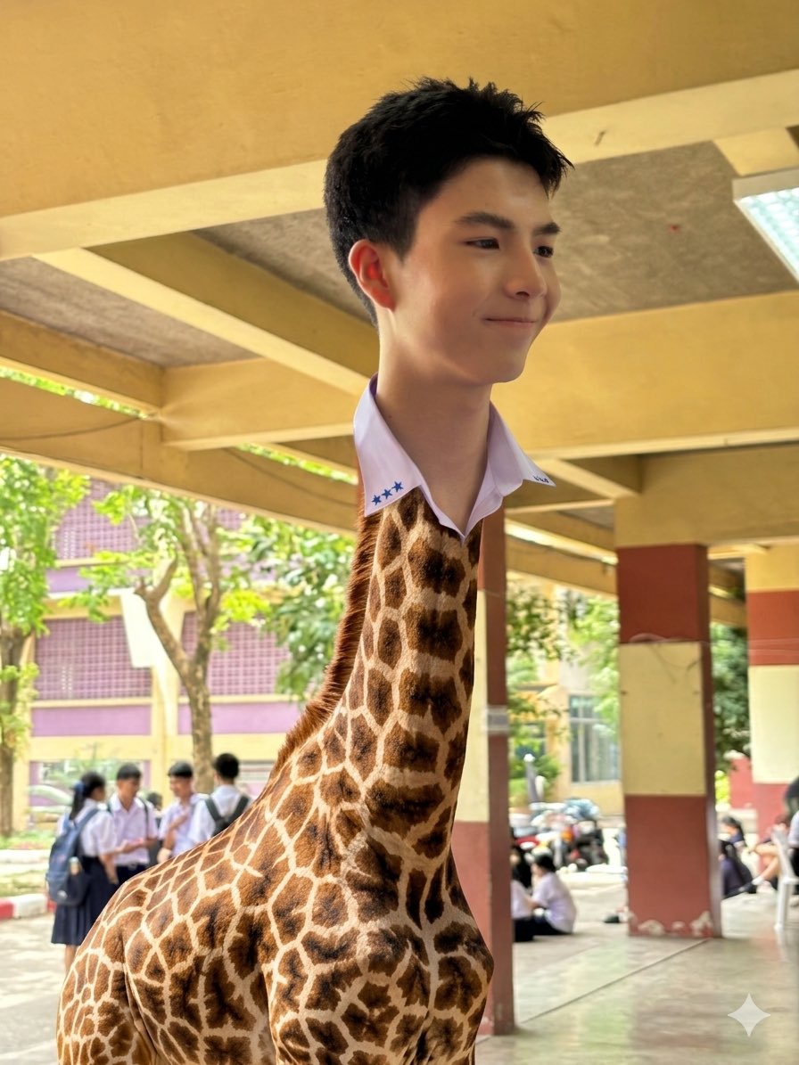 tananloh_'s tweet photo. เคนให้อาหารยีราฟ #WhenOrangesFallEP8 https://t.co/tMWhcTyUiG