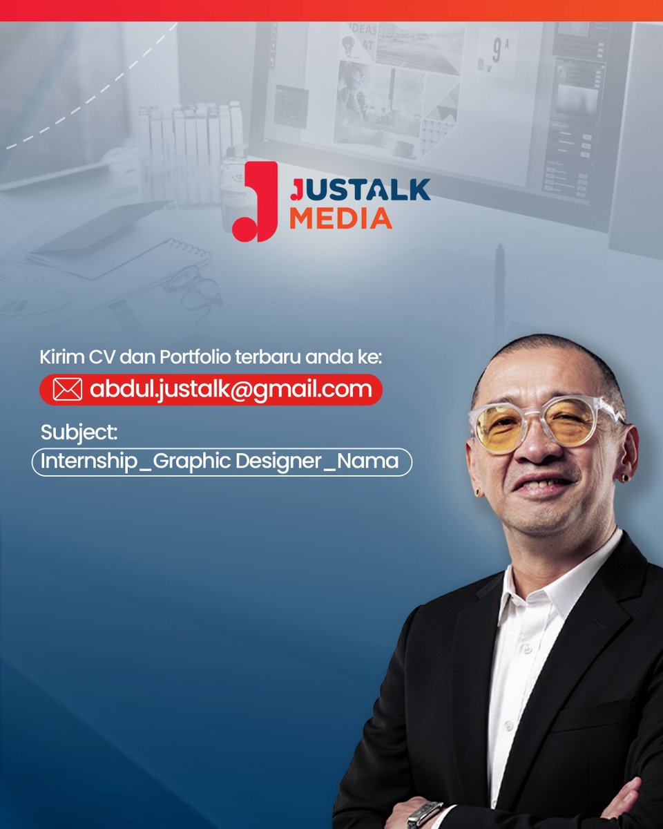 4EverInSports's tweet photo. #LokerInSports: Buat kamu yang lagi cari magang sebagai designer.

@CoachJustinL sedang mencari kandidat untuk bergabung ke tim mereka sebagai Intern Graphic Designer. 

Kirim CV &amp; Portofolio terbaikmu melalui:
📨 abdul.justalk@gmail.com
📝 Internship_Graphic Designe_Nama https://t.co/h5Dkk1Rx5Y