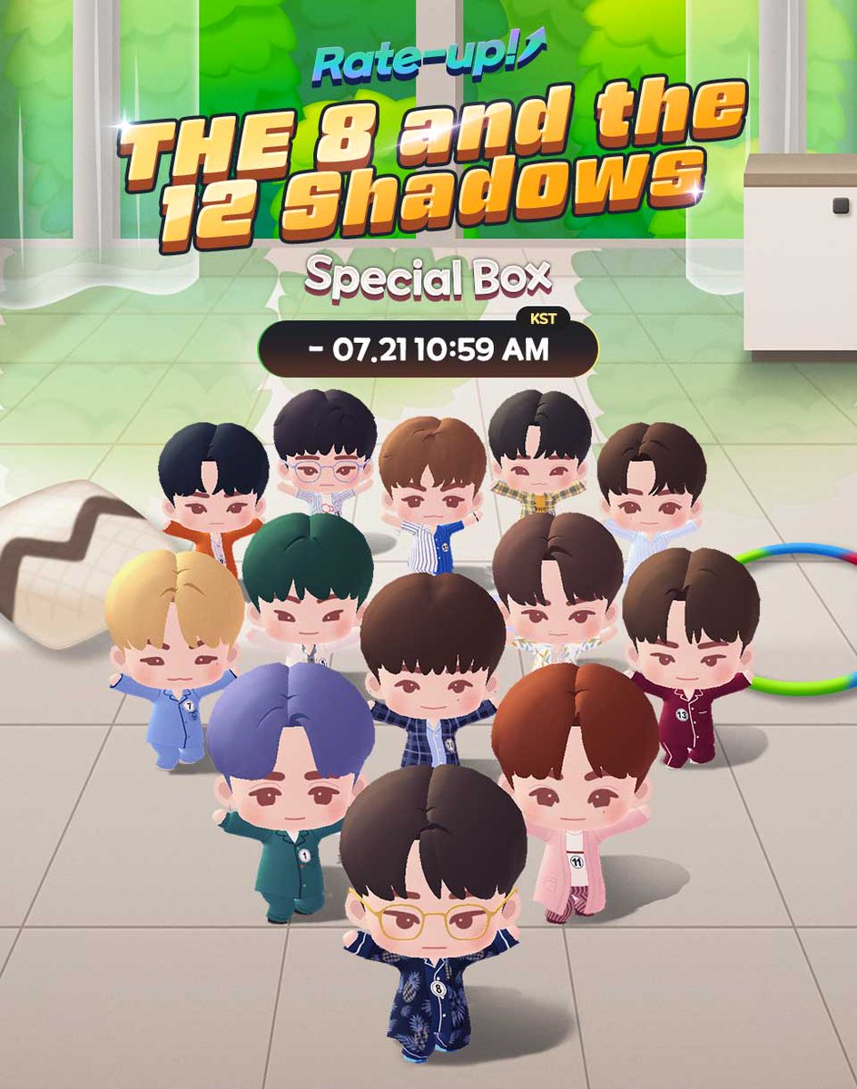 PuzzleSVT's tweet photo. 7월의 퍼즐 세븐틴 업데이트 도착 💚

기간한정 💥
#V8 데뷔 기념 RATS NEST 데코 획득 퀘스트 이벤트 오픈!
상점엔 디에잇과 12가지 그림자 신규 의상도 출시💗

지금 퍼즐 세븐틴으로 놀러오세요! 
Play 🎮 https://t.co/DdAypmwLw8

#PuzzleSEVENTEEN #퍼즐세븐틴
#SEVENTEEN #세븐틴 https://t.co/NSgoL6Rpbs